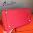 Hermes birkin 35 cm original togo leather red